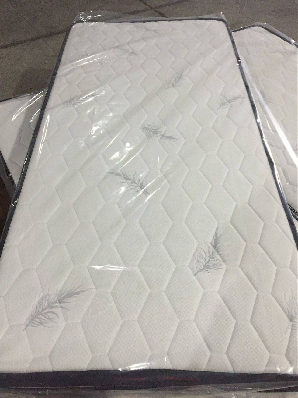 Thumbnail: Single Chocolate Trundler Set + Luxury Pillow Top Mattress & Trundler Mattress