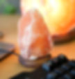 USB Mini Amber Salt Lamp