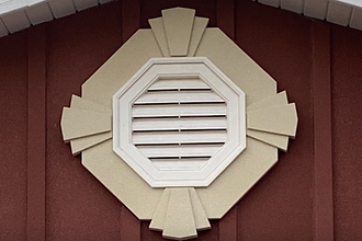 Octagon Gable Vent Trim Kit