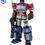 Miniatura: Figura de acción MU Metal Model 3D Transformers Optimus Prime Generación 1 Modelo YM