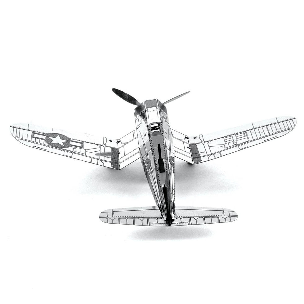 Miniature : Kit de maquette 3D en acier inoxydable pour avion F4U Corsair MM3D