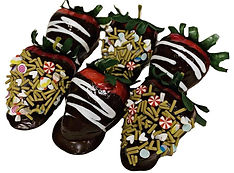 Dezicakes Fake Dipped Strawberries Set of 6