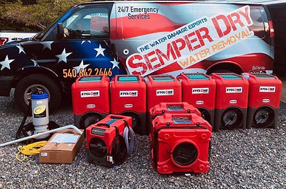 Water Damage Restoration Company King George VA