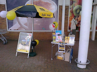 event promotional day at asda 2
