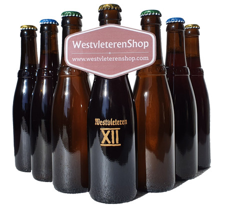 【Teammike】Trappist Westvleteren12 2本 Westvleteren Mixed Six-Pack + 1 Limited XII Bottle for $39.99