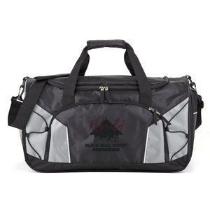 Rebuild Black Wall Street Gym Duffel Bag