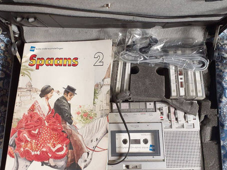 Old school Spaans leren