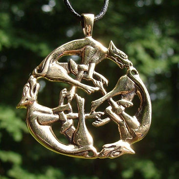 Wolf, Circle of Wolves, Fenrir, Celts, Norse, Viking, Iron Age, Dark Ages, Shield Ravens