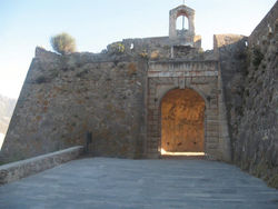 Castle of Assos is built on the peninsula of Assos by the Venetians