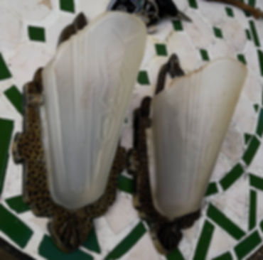 SOLD Art Deco Pair of Wall Lights c1930