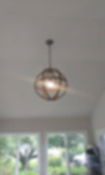 Chandelier Install