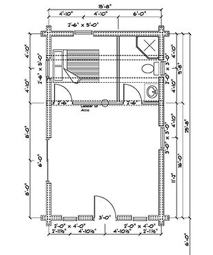 Log Cabin Plan