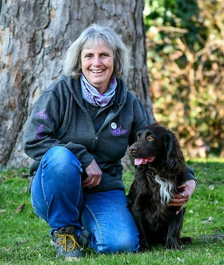 Sue Olford & Luther. Instructor