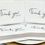 Thumbnail: Thank You Cards with Envelopes (Pack of 10)! Colour: please ask!