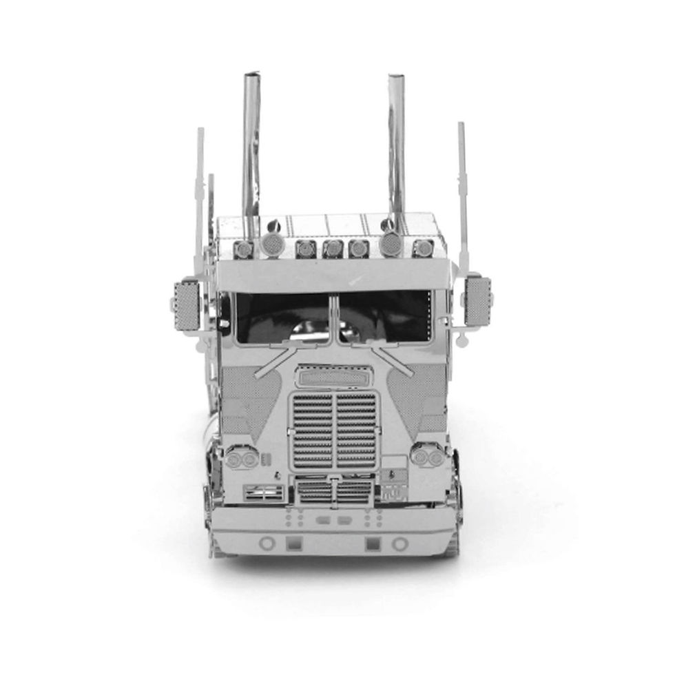 Miniature : Kit de bricolage en métal découpé au laser 3D pour camion Freightliner COE de Metal Earth