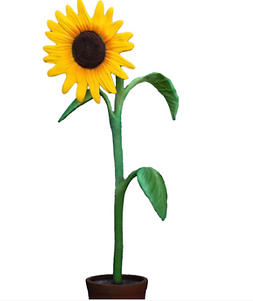 Over size flower statue prop rental, wizard of oz prop rentals