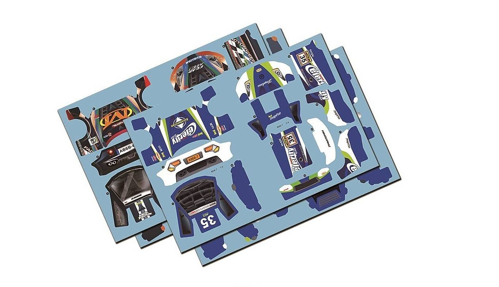 Thumbnail: Mobil Model RC SUPER SPEED Magic Puzzle Skala 1:16 Seri 27 Buah Kit DIY Biru
