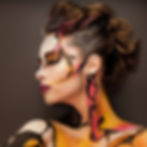 Makeup & hair, extreme makeup, Avant Garde makeup, Mehron makeup, Monique Lily