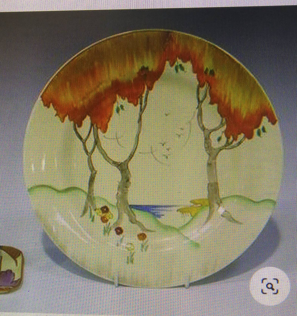 Thumbnail: Clarice Cliff Salt or Mustard "Taormina" 1936/37