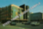 PCR 072 Y-TOWN MEDICAL ARTS BLDG AND VOYAGER HOTEL PHOTO POSTCARD