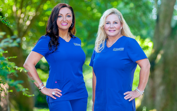 Dana McBride, RN, CHA, CEO and Bobbie Cotten, RN, Director of Nursing