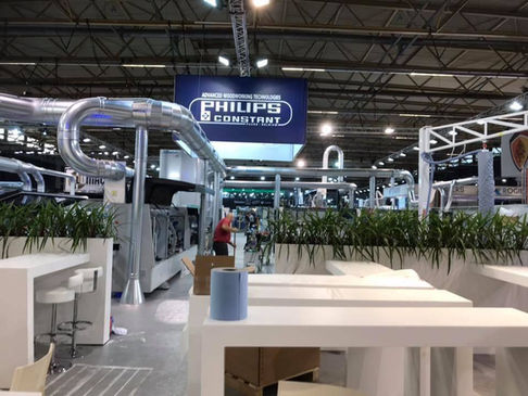 Algemene reiniging - opkuis beursstand