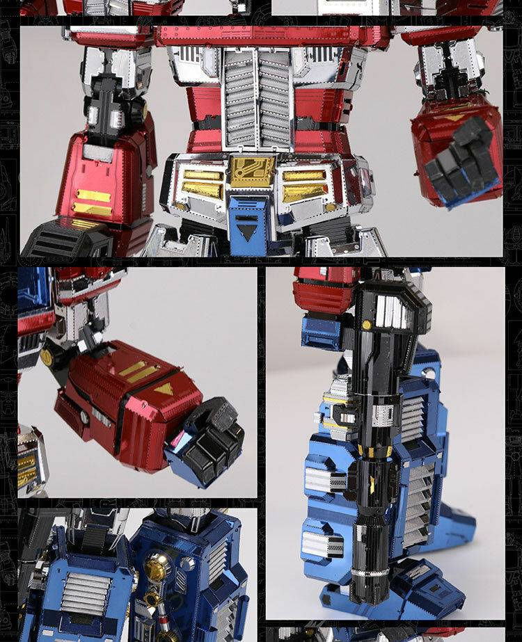 Thumbnail: MU Metal Model 3D Transformers Optimus Prime Generation 1 Action Figure Model YM