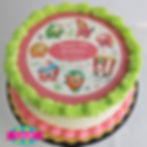 Edible Image Buttercream Cake, Photo Cake