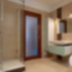 Seadec Cheshire Walnut 1 Panel Shaker Preglazed Frosted
