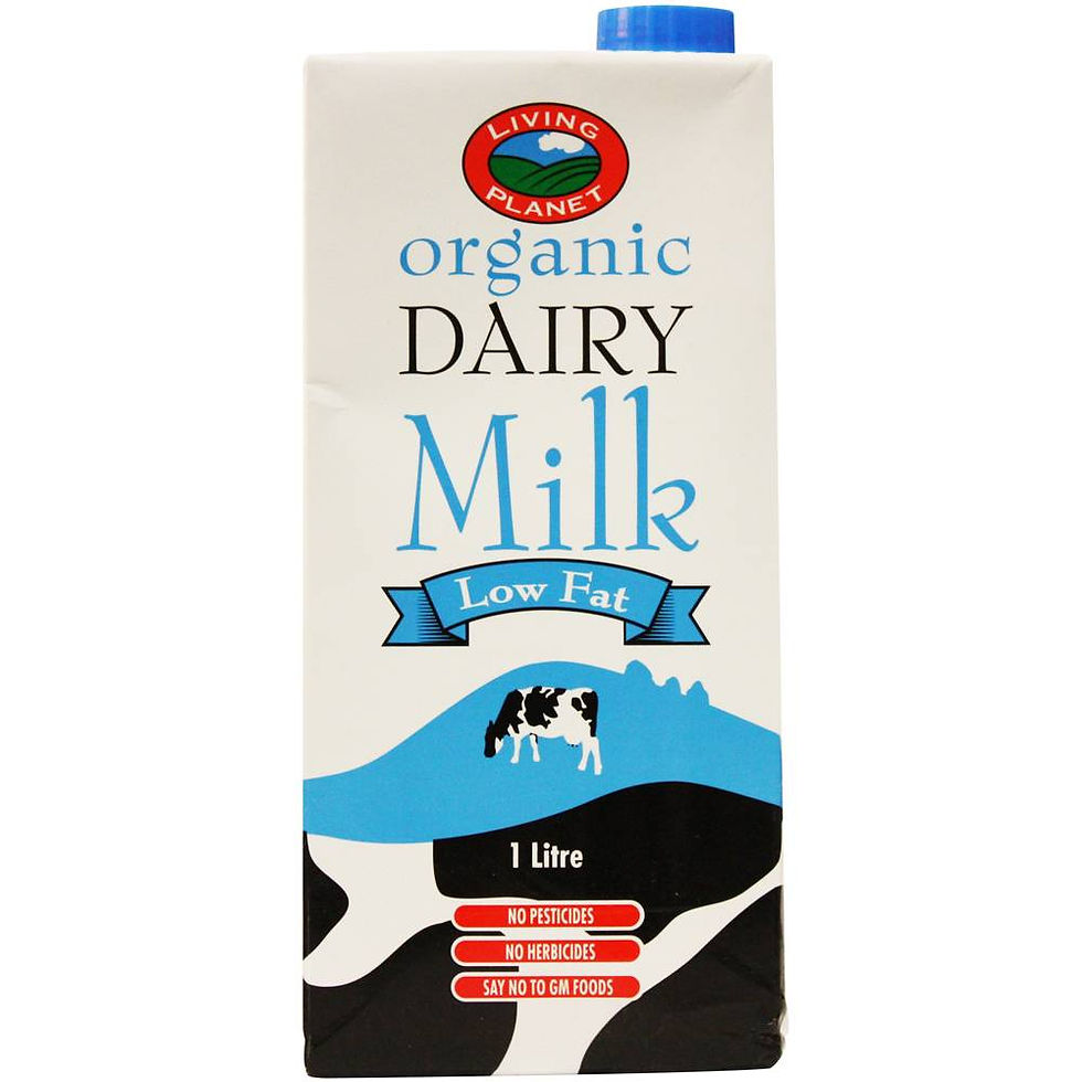 Living Planet UHT Low Fat Dairy Milk 1lt (ACO)