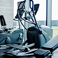 Several ellipticals