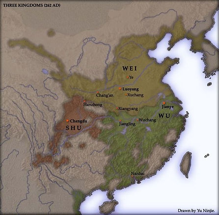 Three Kindoms Map