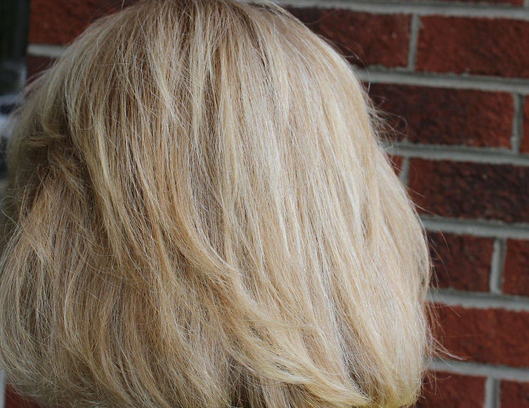 blonde hair color light and bright