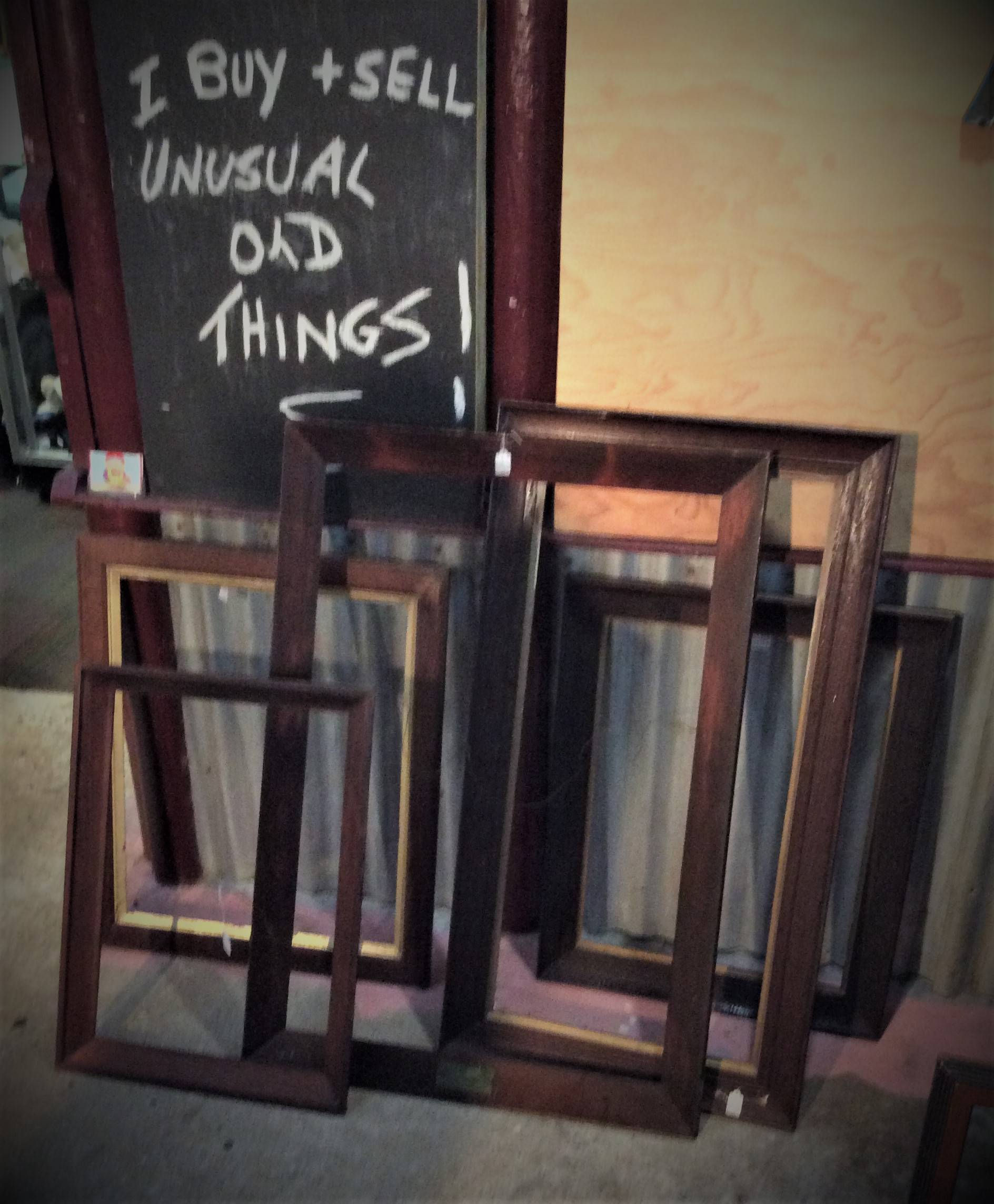 Antique Wooden Picture Frames...Selection from $20 Each