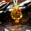 Thumbnail: Autumn Pumpkin Woodland Fairy Amulet