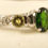 Thumbnail: #83 Chrome Diopside Ring with Tourmaline