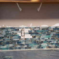 Jer Bear Homes | Saint Paul | Tile Backsplash | During