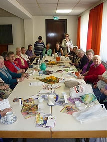 Casa di Lana ,Besuch bei den Landfrauen Viermünden 01.10.12