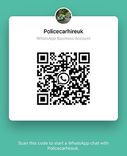 whats app polcie car hire uk
