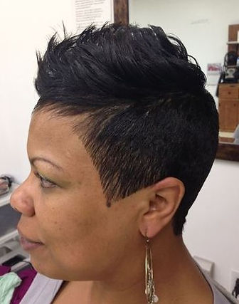 short haircut