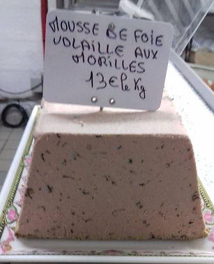 mousse de foie aus cassis