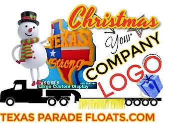 Christmas parade float designers