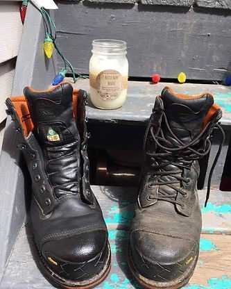 work boots care