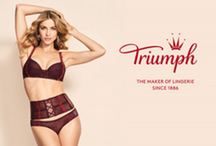 Lingerie der Marke Triumph