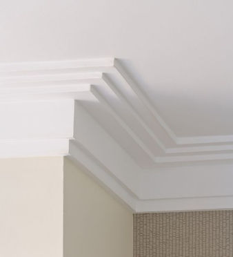 A wide range of cornice is available for installation.  We can even have cornice custom made to match existing !