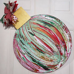 Christmas door hanger