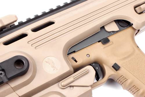 Thumbnail: CAA RONI G1 Desert Pistol-Carbine Conversion kit