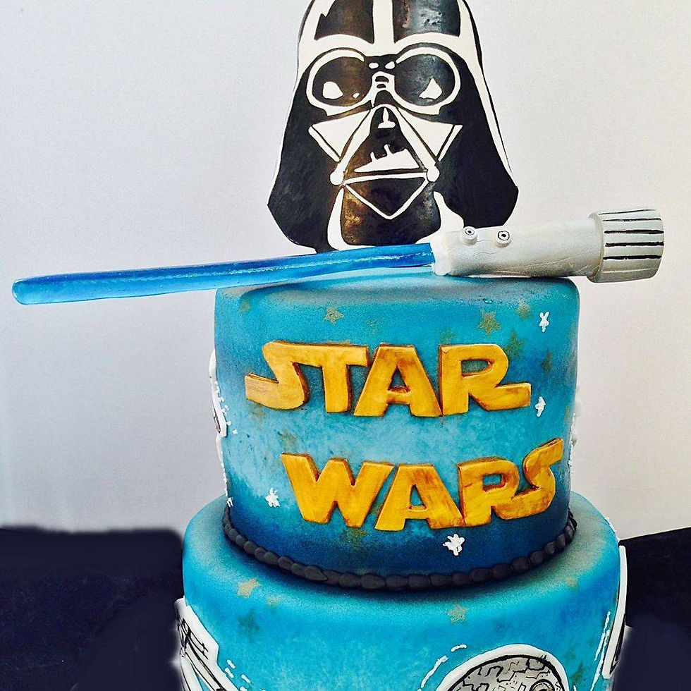 Custom Star Wars Cake Milwaukee