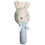 Thumbnail: Bunny stick rattle pink/blue/grey