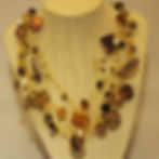 handmade statement unique fashion stylish beaded animal wire crochet chunky beautiful necklace